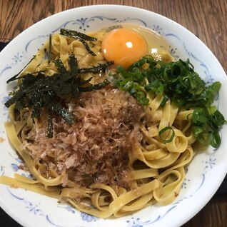 フェトチーネの和風パスタ